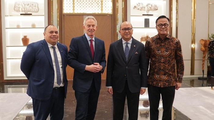 Tony Blair Bertemu Rosan, Indonesia Disebut Jadi Peluang Emas bagi Investor Global