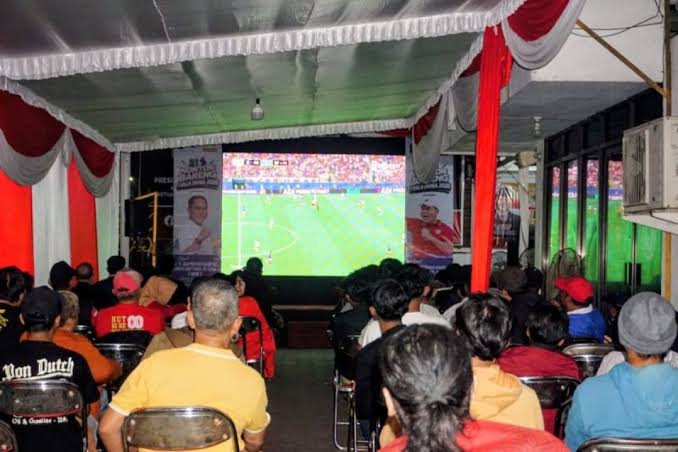 BHS Gandeng TVRI Gelar Nobar Semifinal Piala Dunia, Perkuat Silaturahmi dengan Warga Sidoarjo