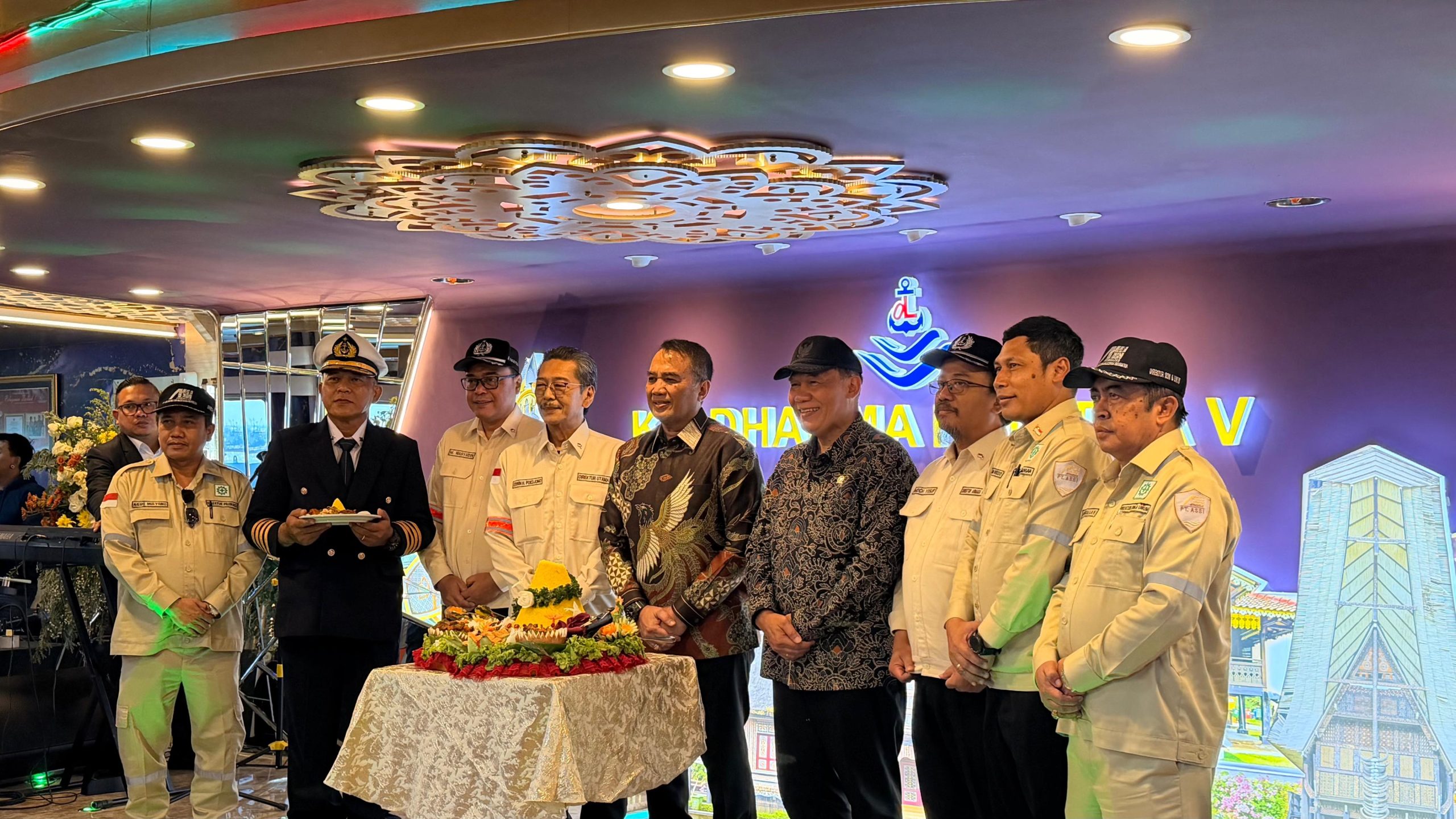 Pacu Kualitas Pelayanan, DLU Resmikan KM Dharma Rucitra V