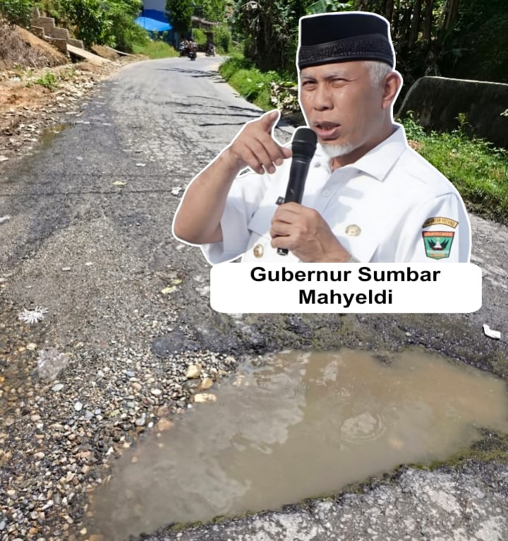 Lapor Gubernur Sumbar! Jalan Provinsi Panti–Simpang Empat di Pasaman Rusak dari Tahun ke Tahun