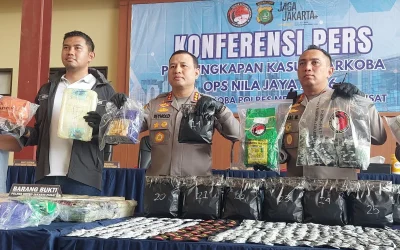 Gelar Operasi Nila Jaya, Polres Jakpus Gulung 122 Tersangka Narkoba dan Obatan Terlarang