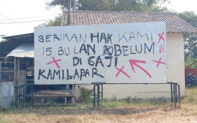 Karyawan MUS Gelar Aksi, Tuntut Gaji Selama 15 Bulan Segera Dibayar