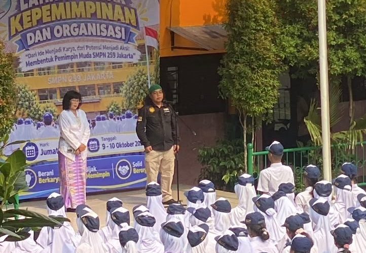 OSIS-MPK SMPN 259 Jakarta ‘Digodok dan Digembleng’ Jiwa Kepemimpinan